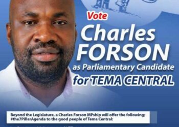 Ebi Bright no longer MP-elect for Tema Central; NPP’s Charles Forson declared winner after recollation