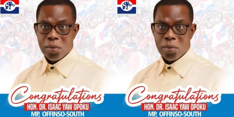 Dr. Yaw Isaac Opoku Retains Offinso South Constituency Seat