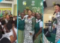 Empress Gifty Storms Aburi Girls High School, Donates GH₵10k And Promises Free Show