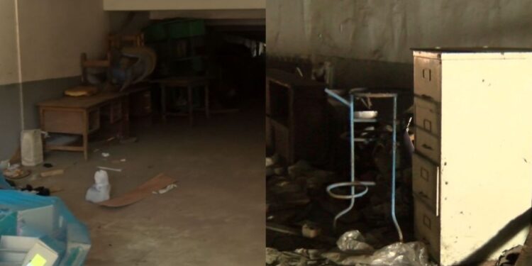 Accra Sports Stadium Presidential entrance turned into dumping yard