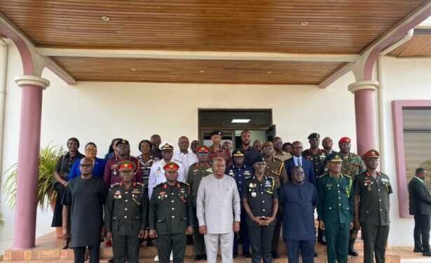President Mahama meets security chiefs ahead of Bawku and Nalerigu visit, pledges commitment to resolving conflict.