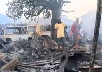 Artisans want fire station as fire destroys over 30 shops, vehicles in Suame magazine
