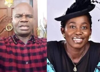 Late Nigerian gospel musician Osinachi and husband