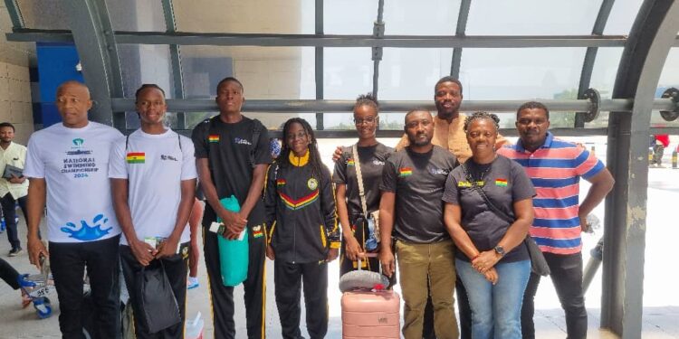 Eight swimmers to represent Ghana at Africa Junior Swimming Championships