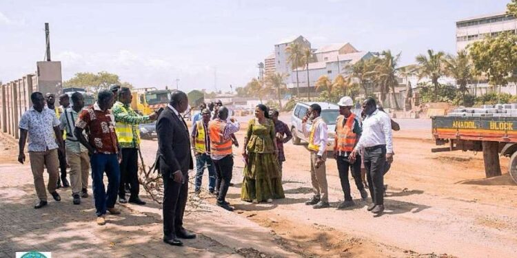 Tema MCE initiates emergency repairs on deplorable harbour road