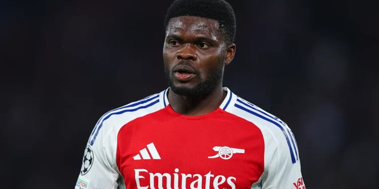 End of an Era: Thomas Partey Bids Farewell to Arsenal as Contract Ends