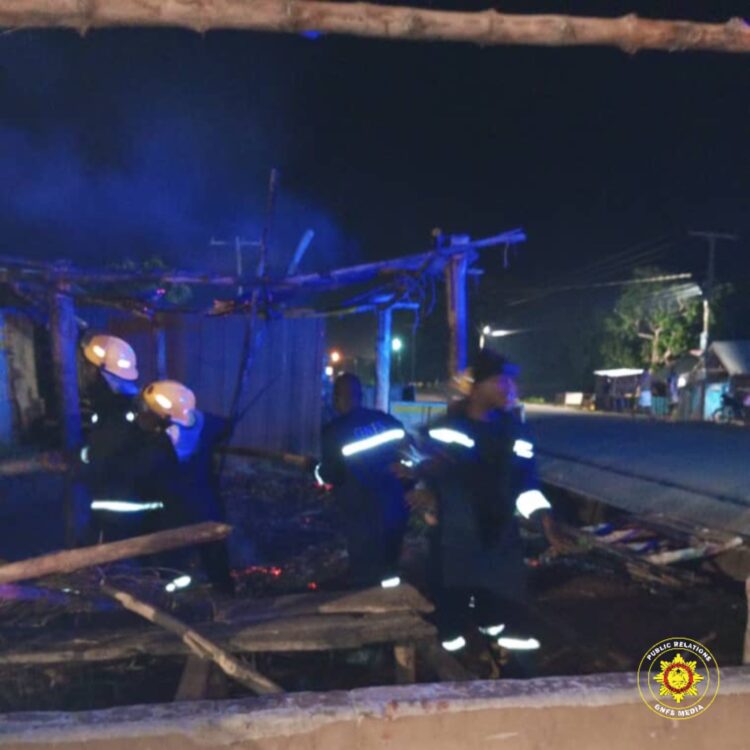 Fire Razes Kintampo Mechanic Shop: 5 Motorbikes, Fufu Pounding Machine Destroyed