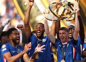 ‘Great feeling’: Palmer hails Maresca after Chelsea glory but Trump booed at final