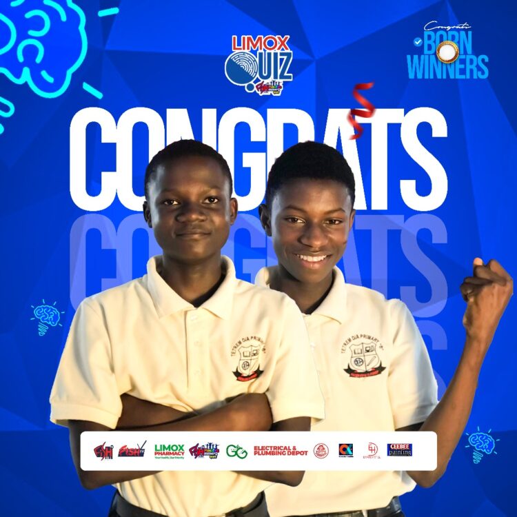 Tetrem D/A primary B ends as champions as winners of Fish Mmɔfra Mmerɛ ” Limox Quiz 2025, primary schools edition