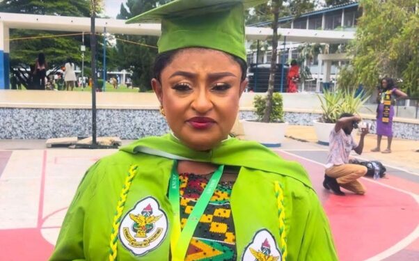 Actress Matilda Asare graduates from KNUST with Master’s degree