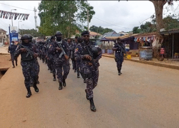 Police hold assurance parade in Akwatia ahead of Tuesday’s by-election