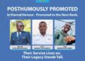 Military officers killed in helicopter crash posthumously promoted