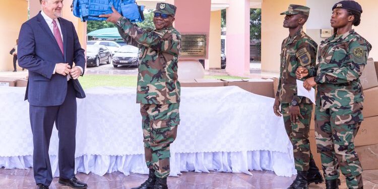 US donates $1m body Armour to GAF