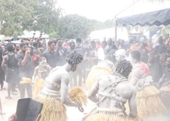 Ashanti Culture on display as mourners mark one-week observance of Asantehemaa