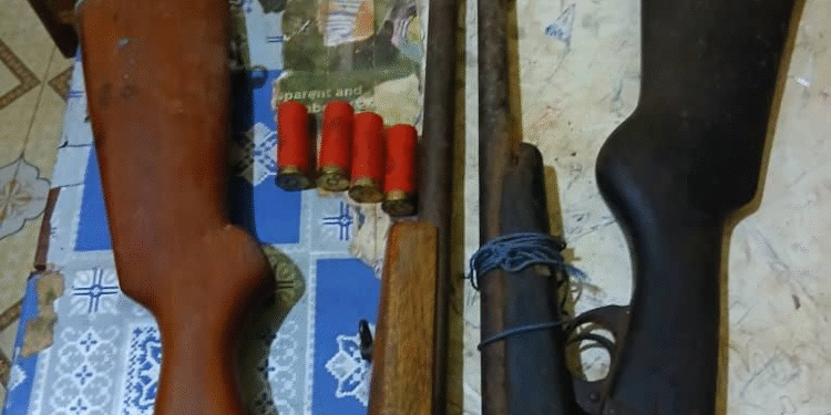 Suspect arrested with arms and ammunition in joint police-military operation in Nkwanta