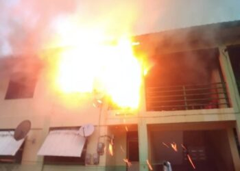 Fire guts boys dormitory at Oyoko Methodist SHS