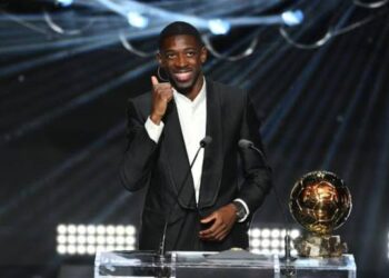 PSG star Dembele wins first Ballon d’Or