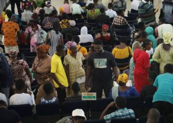 Hundreds storm GNAT Hall over 2025 BECE placement concerns