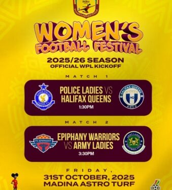 2025/26 Women’s Premier League season kicks off on October 31