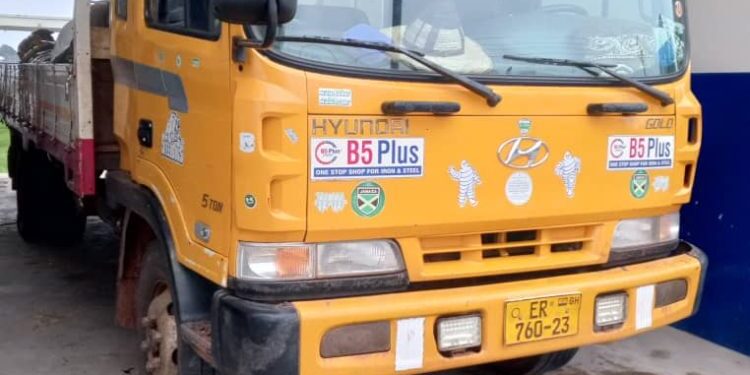 Truckload of suspected Indian Hemp arrives at Police Regional HQ with half replaced with sawdust