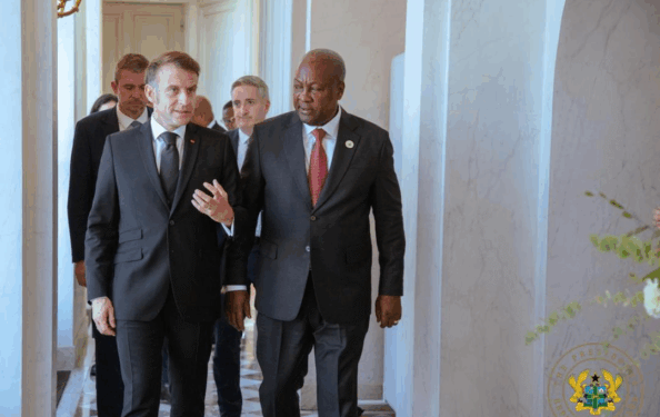 Photos: Mahama and Macron strengthen Ghana-France ties at Paris Peace Forum