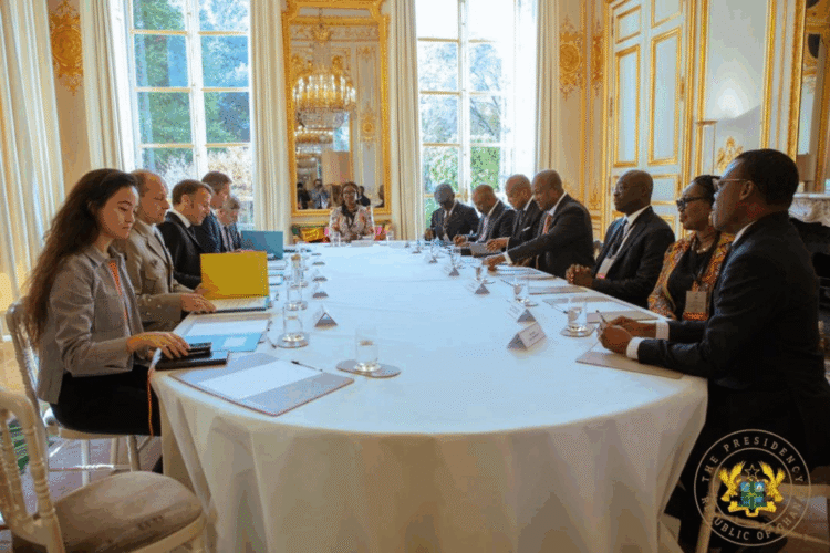 Photos: Mahama and Macron strengthen Ghana-France ties at Paris Peace Forum