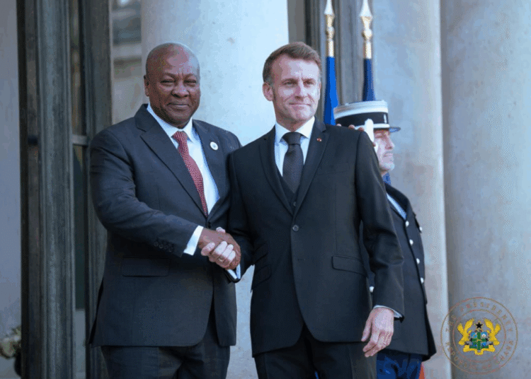 Photos: Mahama and Macron strengthen Ghana-France ties at Paris Peace Forum