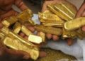 Two suspects arrested over gold smuggling, two others still at large