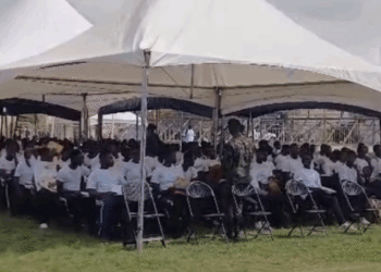 Parliament’s Defence and Interior committee applauds improved recruitment process at El-Wak stadium