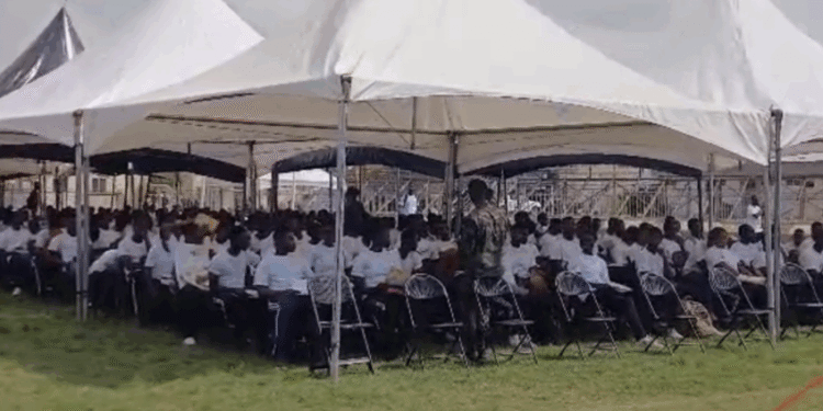 Parliament’s Defence and Interior committee applauds improved recruitment process at El-Wak stadium