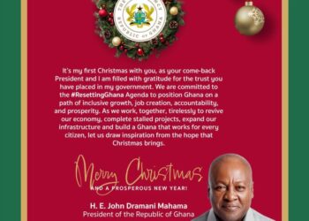 Mahama promises economic recovery in X’mas address