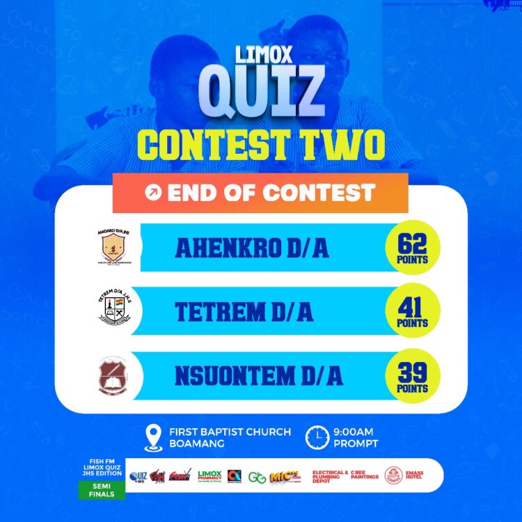 LIMOX Quiz Semi-Finals: Star House Educational Contest and Ultimate Academy Secure Spots in Grand Final