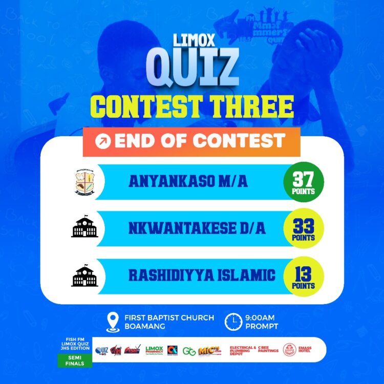 LIMOX Quiz Semi-Finals: Star House Educational Contest and Ultimate Academy Secure Spots in Grand Final