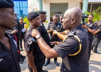 IGP Yohuno promotes 17 officers for major drug and arms seizures