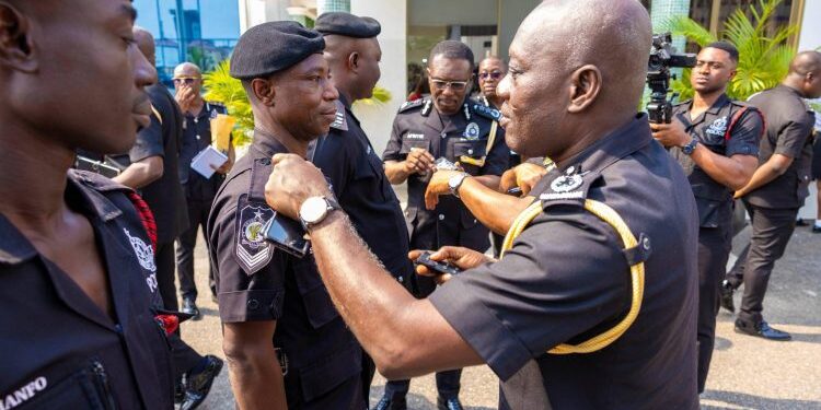 IGP Yohuno promotes 17 officers for major drug and arms seizures