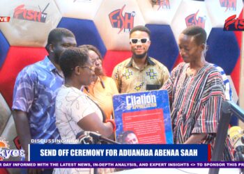 Fish FM, is bidding farewell to  Diana Asare after five years of service.