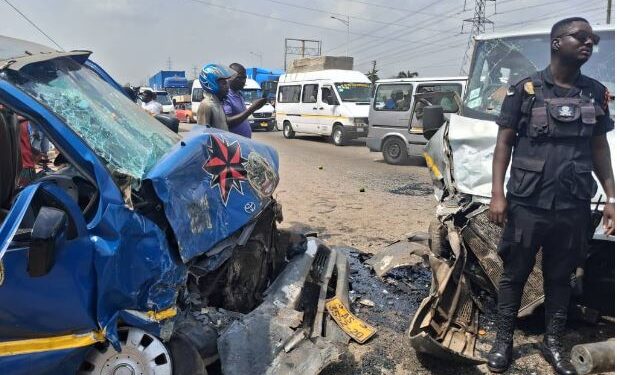 One dead, several injured in head-on collision at Ejisu