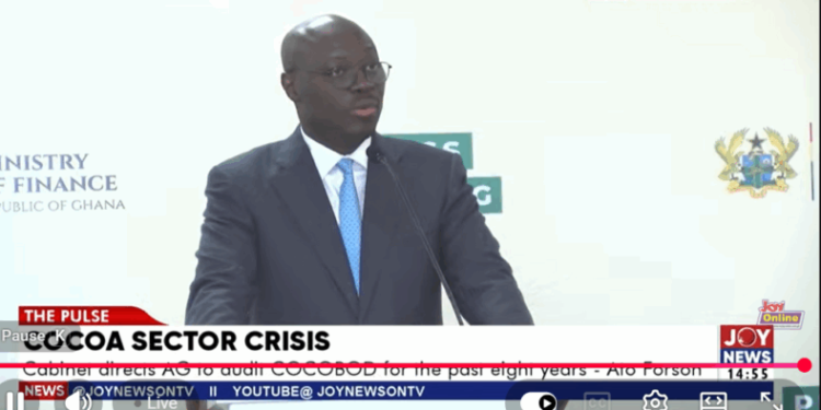 Government Directs Immediate Payment to Cocoa Farmers and Unveils Plan for New COCOBOD Bill