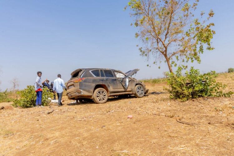Haruna Iddrisu, Mohammed Sukparu survive road crash on Bolgatanga-Tumu Road