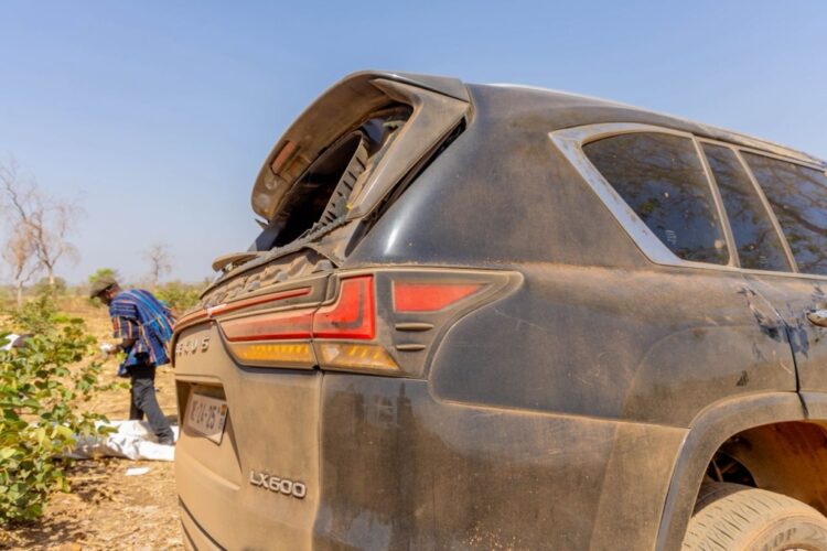 Haruna Iddrisu, Mohammed Sukparu survive road crash on Bolgatanga-Tumu Road