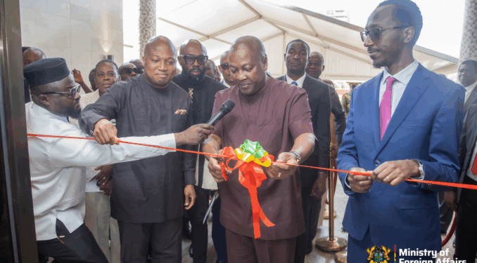 President Mahama commissions new Ghana embassy chancery in Addis Ababa