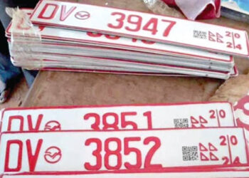 Five arrested for forging DV plates