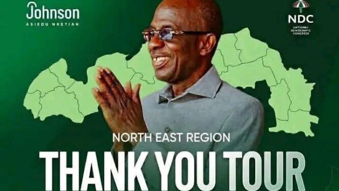 Citing Security Concerns, NDC’s Asiedu Nketiah Suspends North East ‘Thank You Tour’