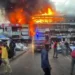 Fire Erupts at Kumasi’s New Kejetia Market, Damaging Shop