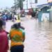 Floods paralyze Accra after torrential rains, leaving one electrocuted.