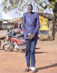 Ghana’s tallest man is dead