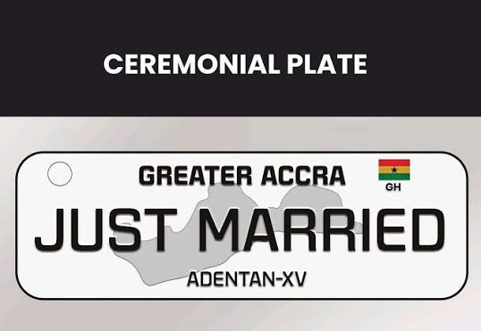 DVLA to legalise temporary ‘Just Married’, ‘Called to the Bar’ vehicle plates