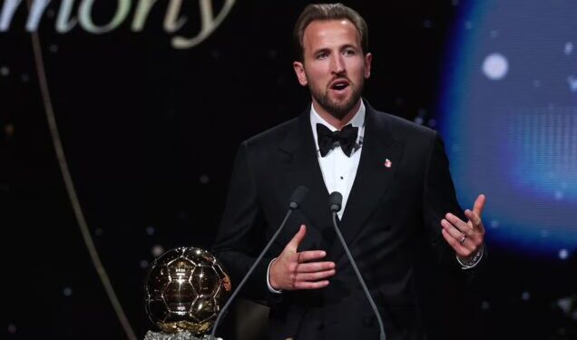 Ballon d’or 2026: Harry Kane wins ahead of Kylian Mbappé, Lamine Yamal; first Englishman in 25 years